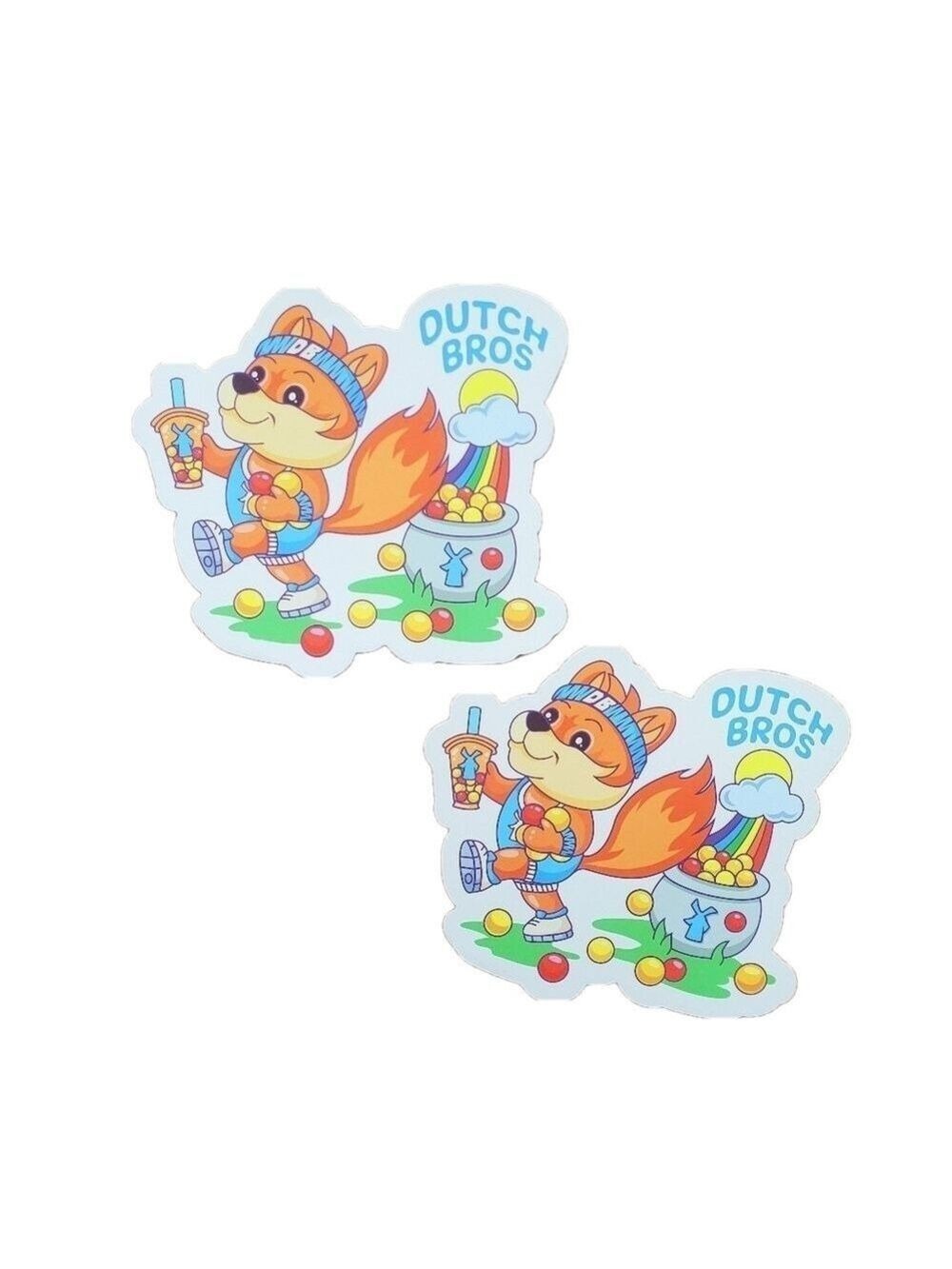 Dutch Bros March 2024 Limited Edition Stickers Bundle